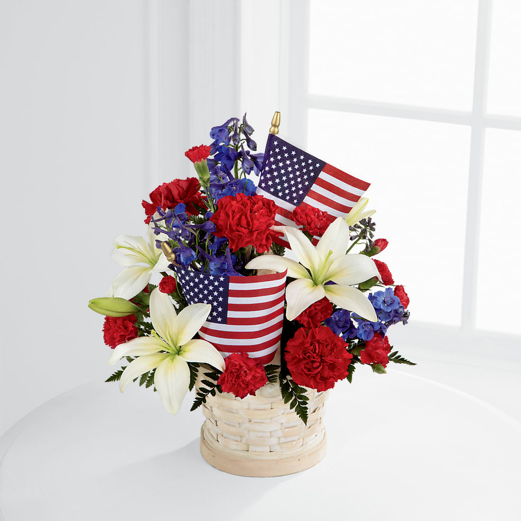 American Glory Bouquet – Floristeria Fabiana, Charlotte NC