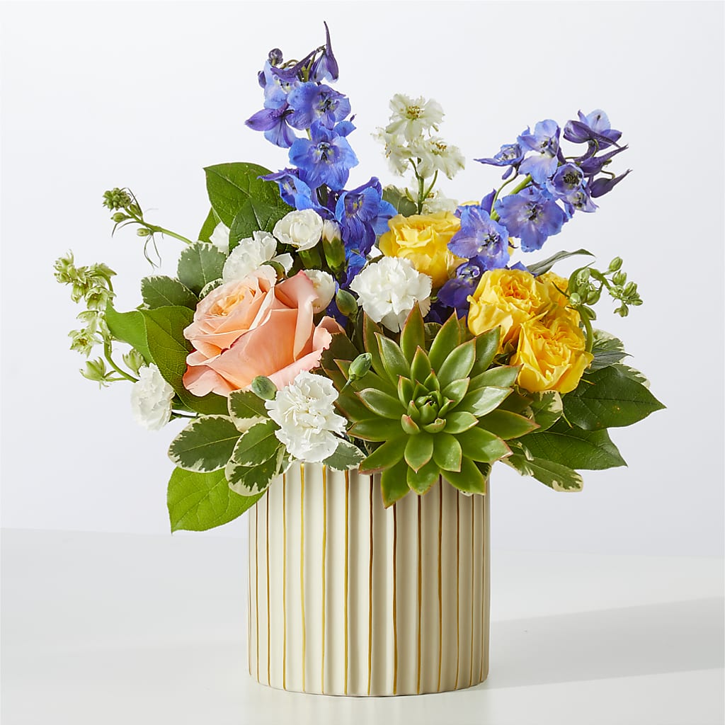 Cobalt Reverie Bouquet – Floristeria Fabiana, Charlotte NC