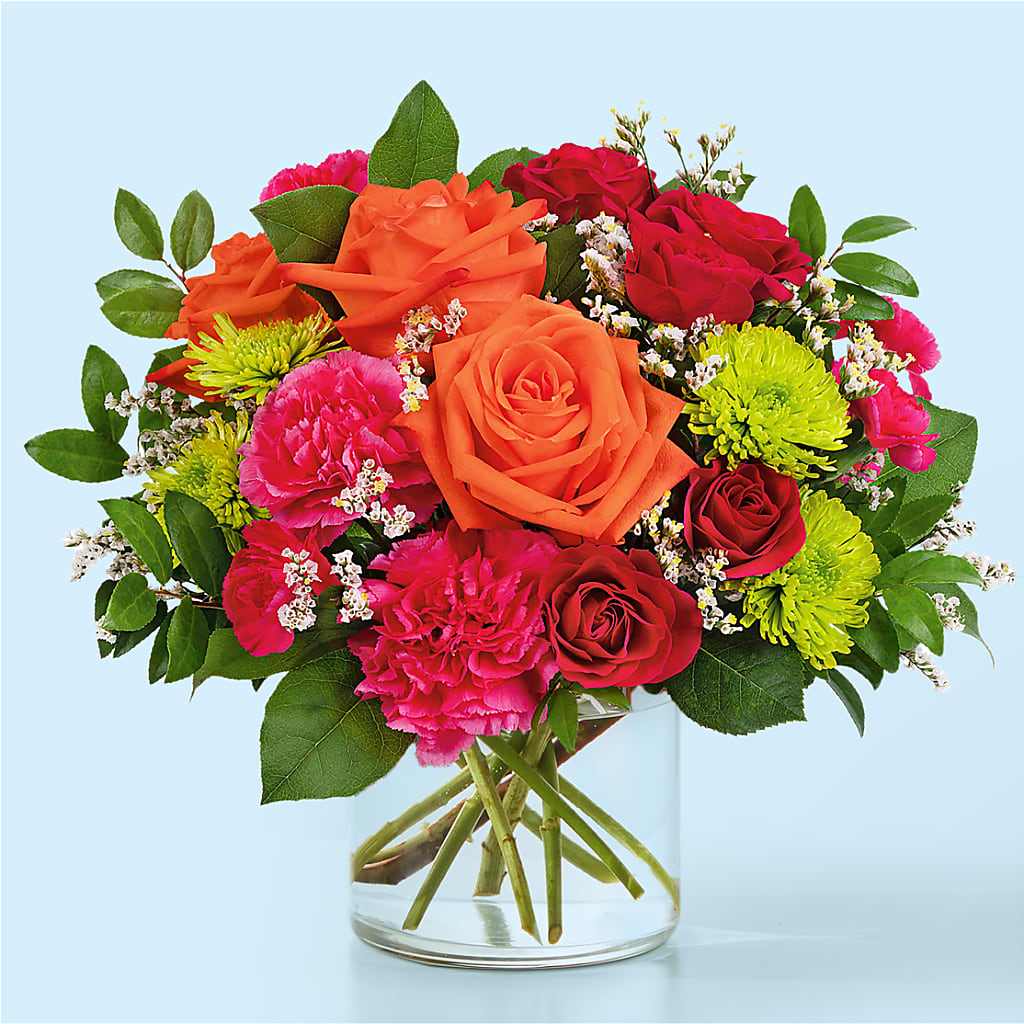 Colorful Carnival Bouquet – Floristeria Fabiana, Charlotte NC