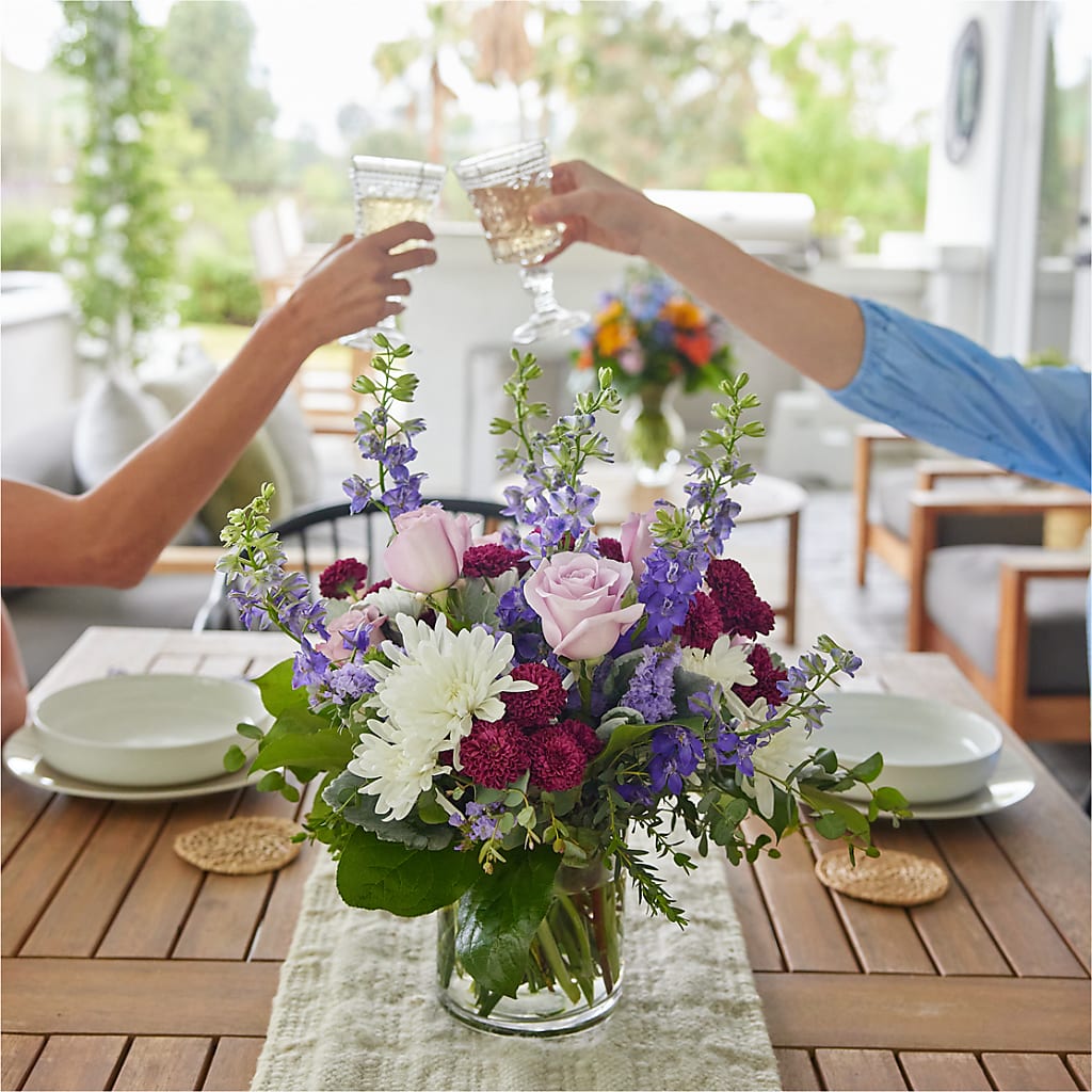 Violet Frost Bouquet – Floristeria Fabiana, Charlotte NC