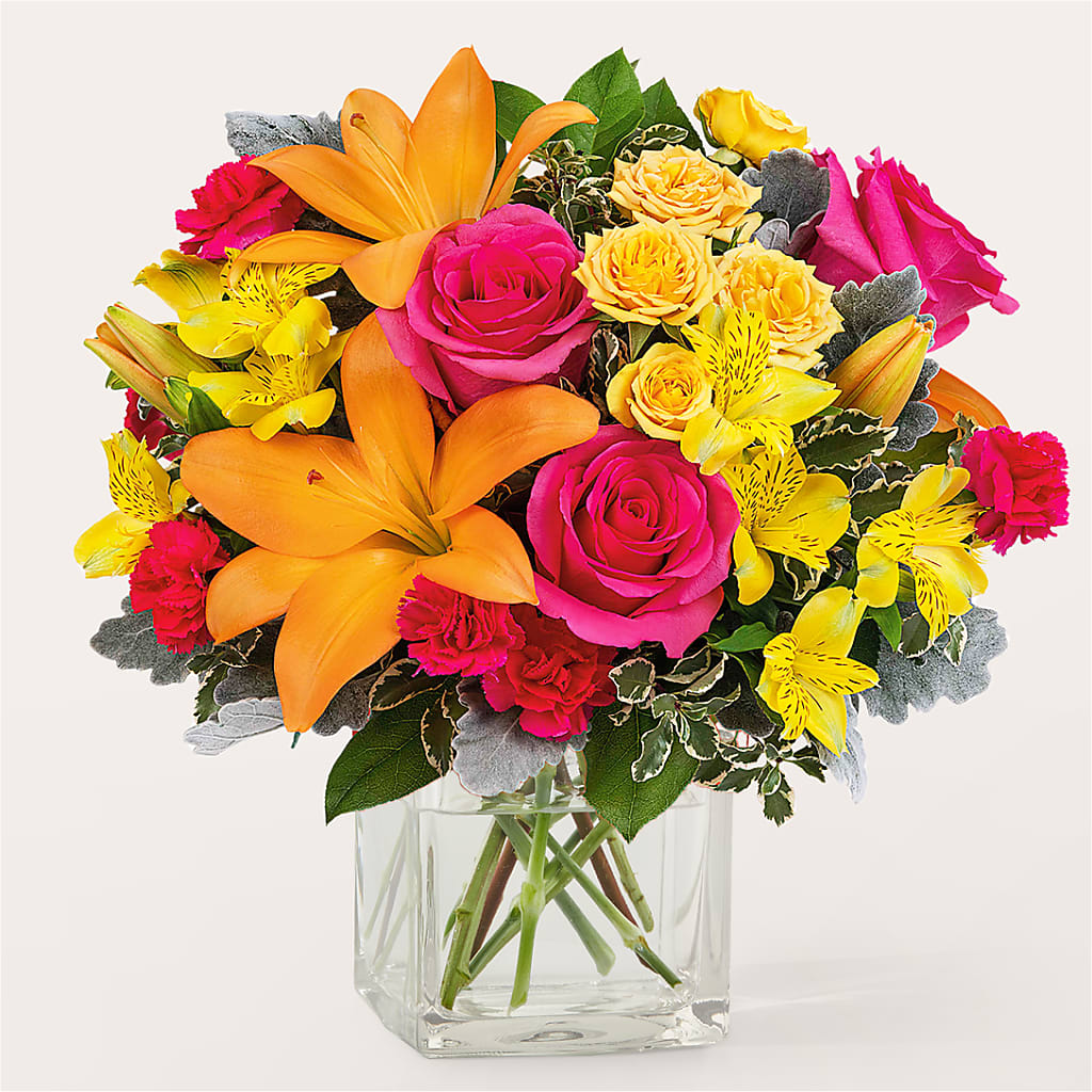 To the Tropics Bouquet – Floristeria Fabiana, Charlotte NC