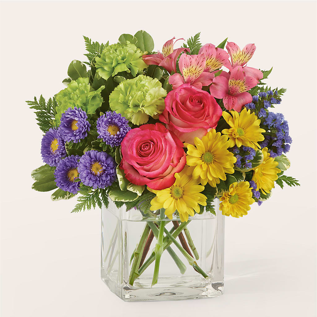 Candy Jar Bouquet – Floristeria Fabiana, Charlotte NC