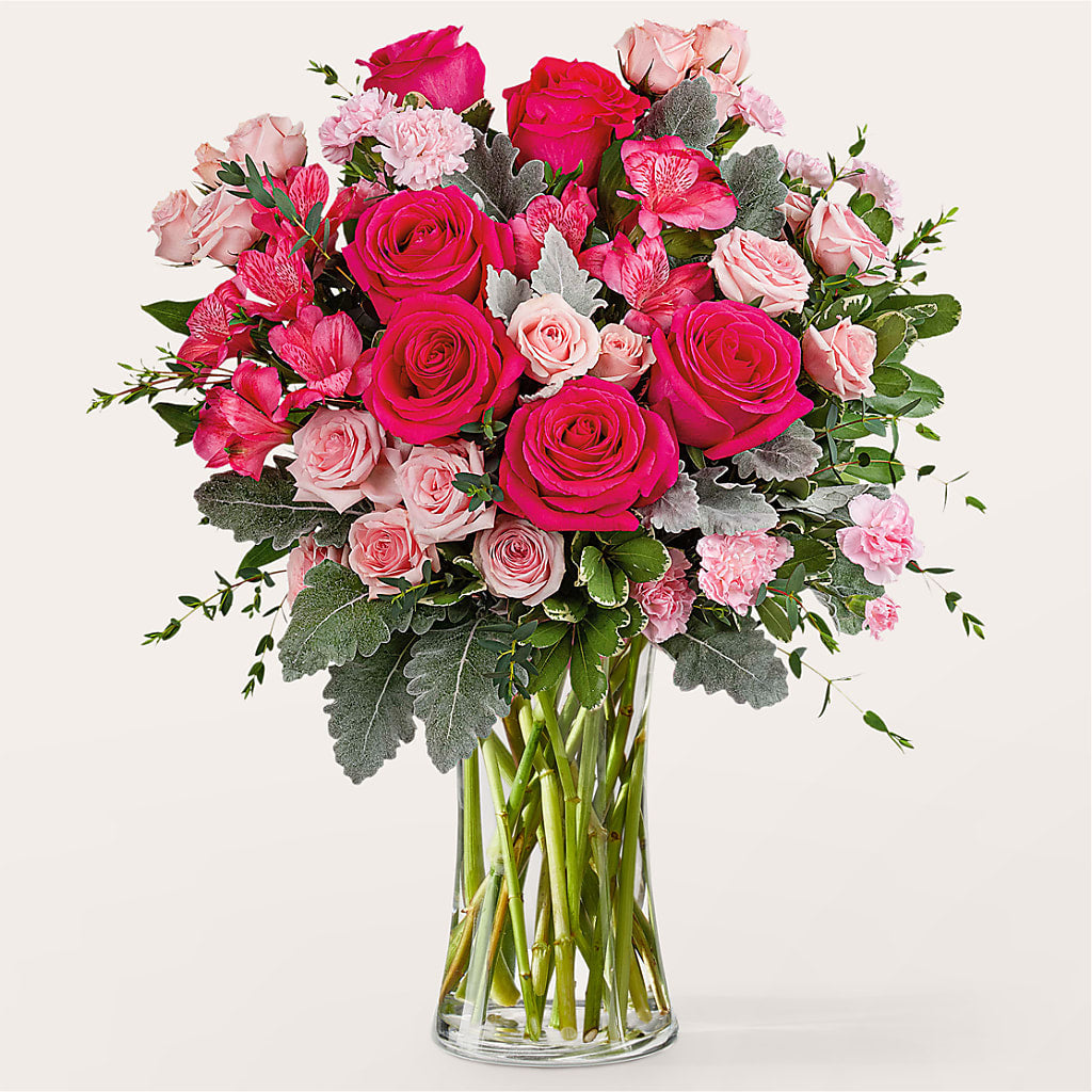 Tickled Pink Bouquet – Floristeria Fabiana, Charlotte NC