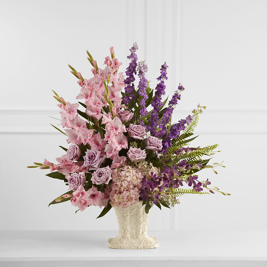Flowing Garden Arrangement – Floristeria Fabiana, Charlotte NC