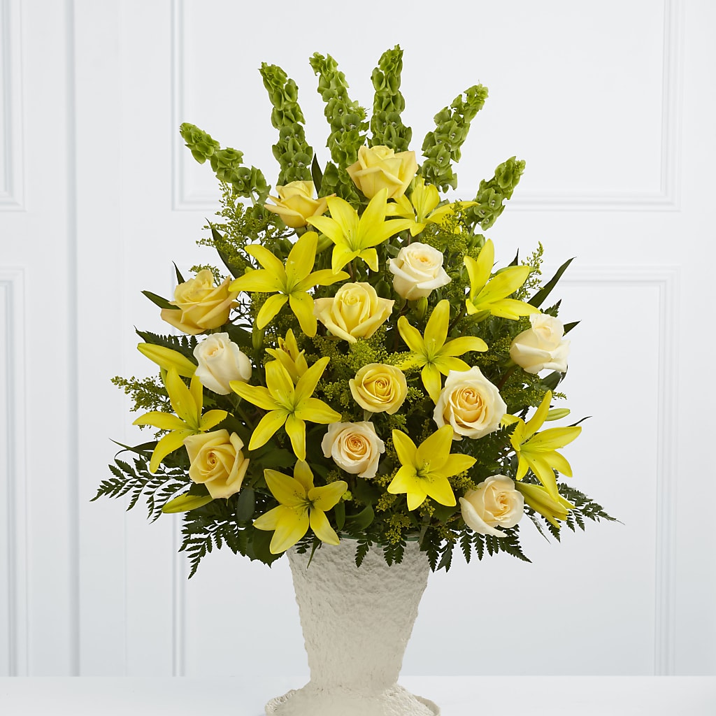 Golden Memories Arrangement – Floristeria Fabiana, Charlotte NC