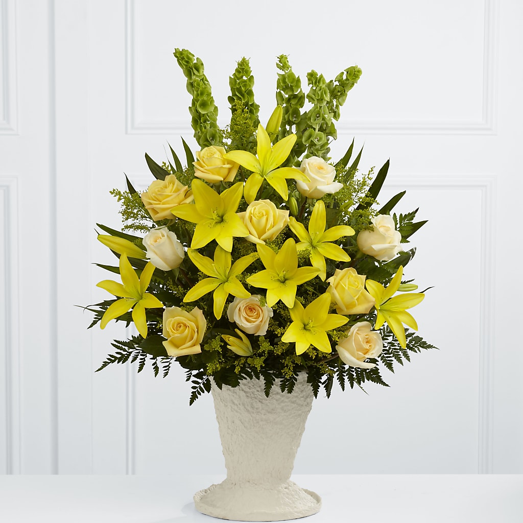 Golden Memories Arrangement – Floristeria Fabiana, Charlotte NC