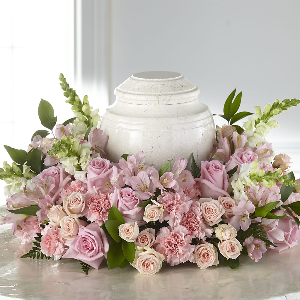 Blooms of Hope Cremation Adornment – Floristeria Fabiana, Charlotte NC