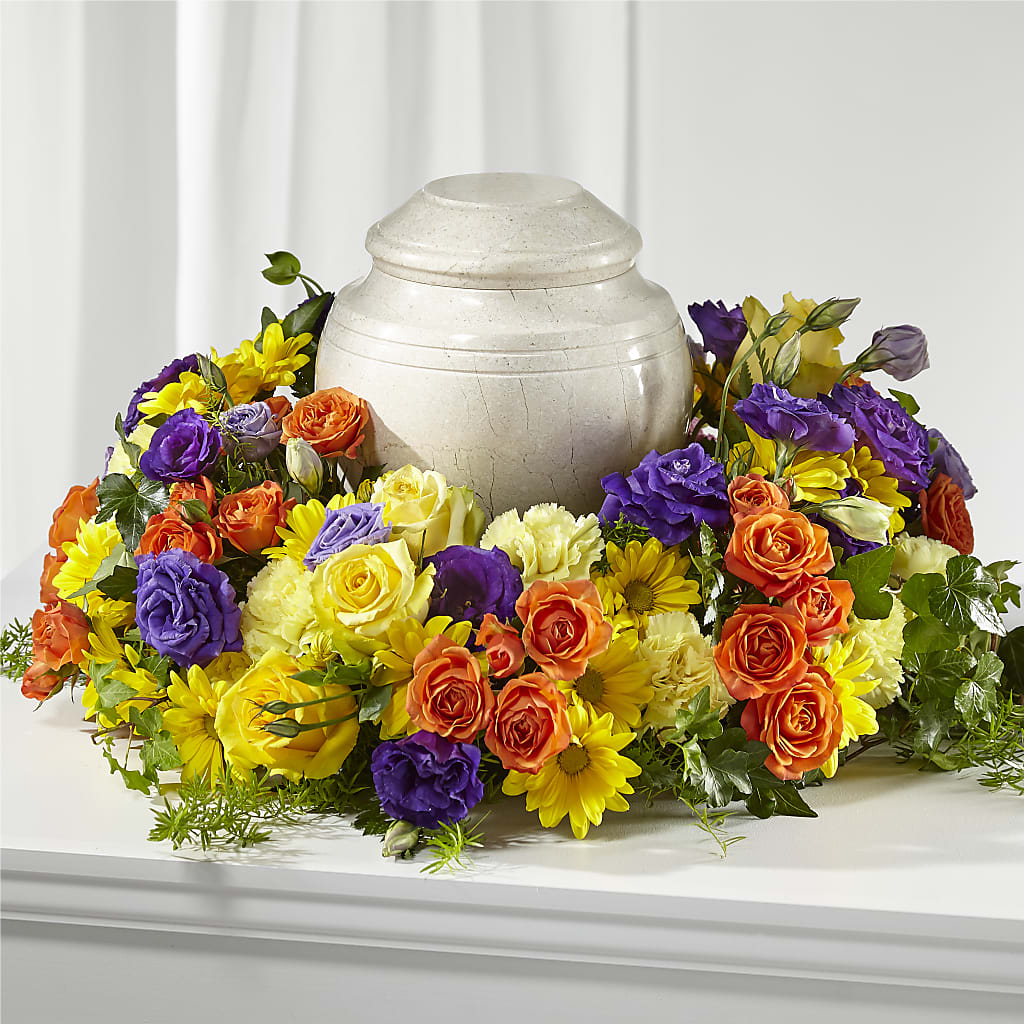 Blossoms of Remembrance Cremation Adornment – Floristeria Fabiana, Charlotte NC