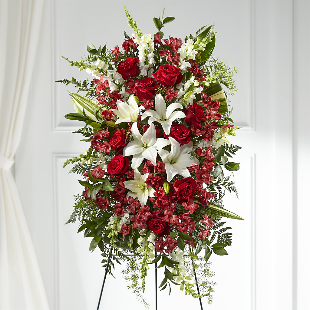 Everlasting Memory Standing Spray – Floristeria Fabiana, Charlotte NC