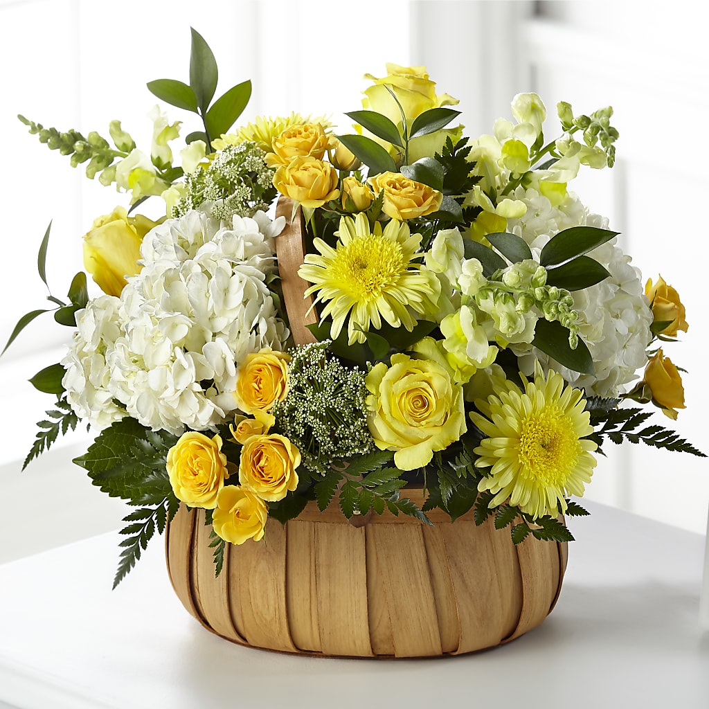 Rustic Remembrance Basket – Floristeria Fabiana, Charlotte NC