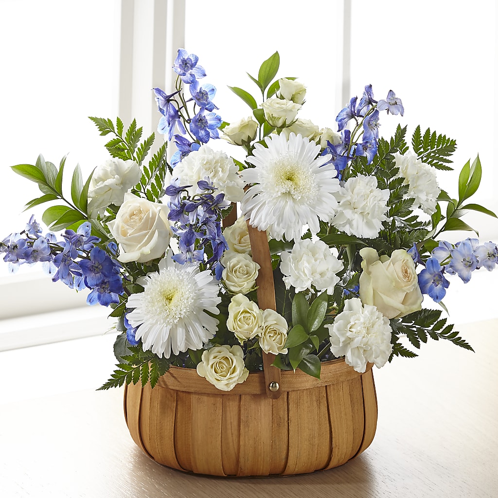 Harmony & Grace Basket – Floristeria Fabiana, Charlotte NC