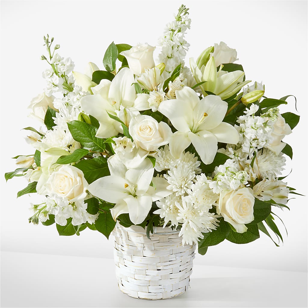Peaceful Reflections Arrangement – Floristeria Fabiana, Charlotte NC