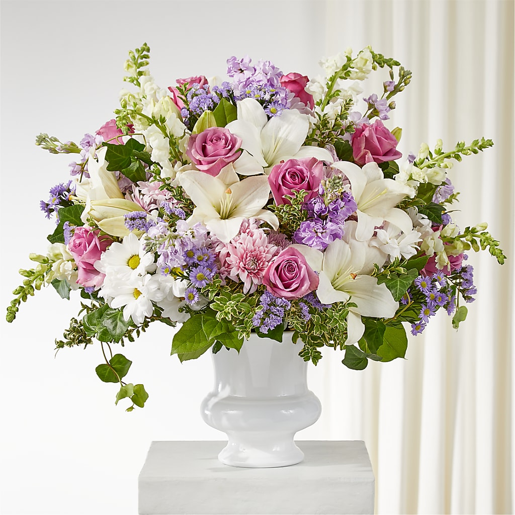 Remarkable Life Urn Arrangement – Floristeria Fabiana, Charlotte NC