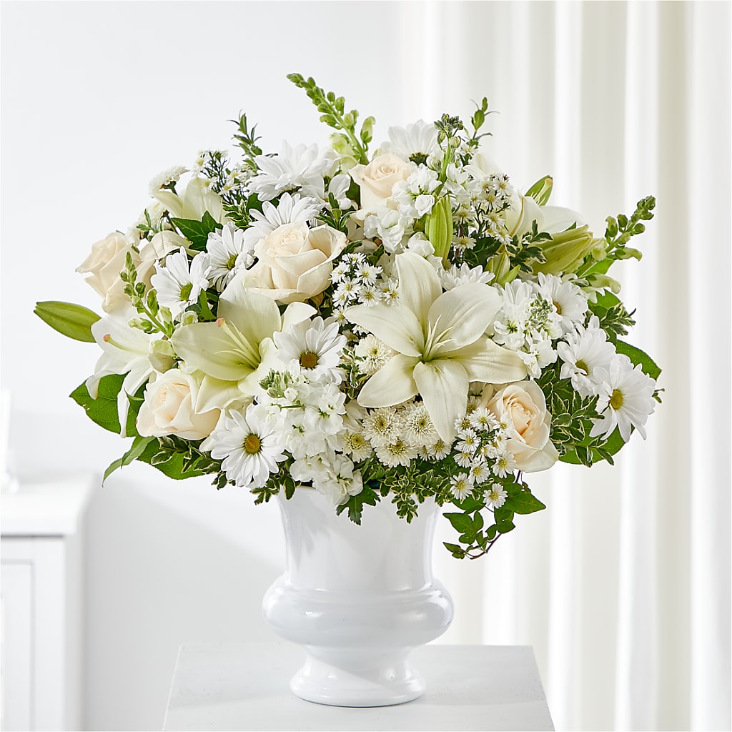 Uplifting Urn Arrangement – Floristeria Fabiana, Charlotte NC