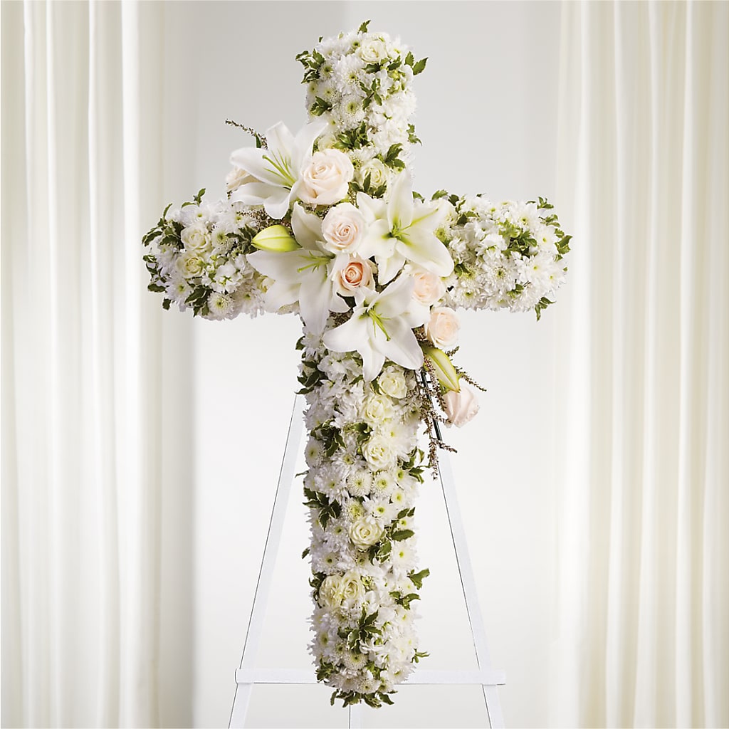 Spiritual Guidance Standing Spray – Floristeria Fabiana, Charlotte NC