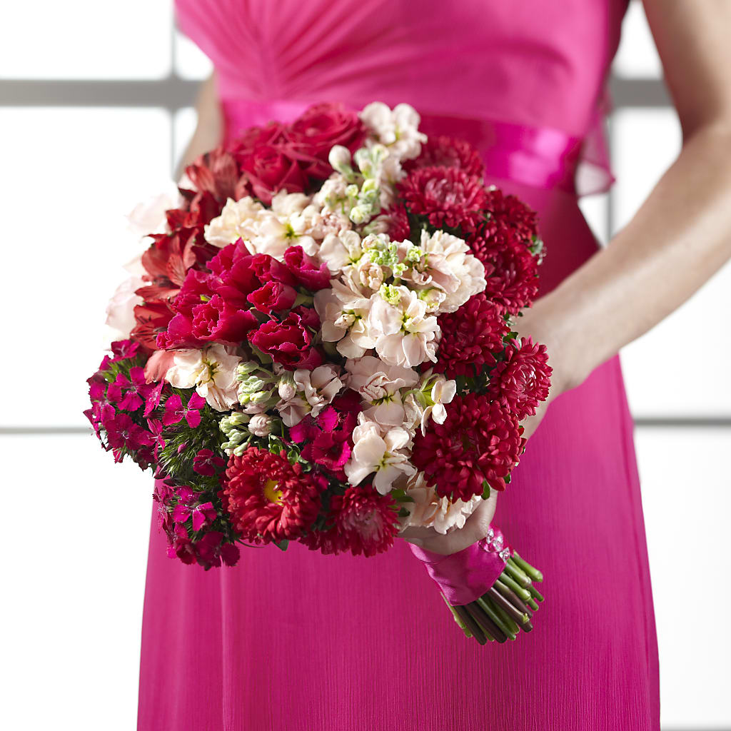 Pink Effervescence Bouquet – Floristeria Fabiana, Charlotte NC