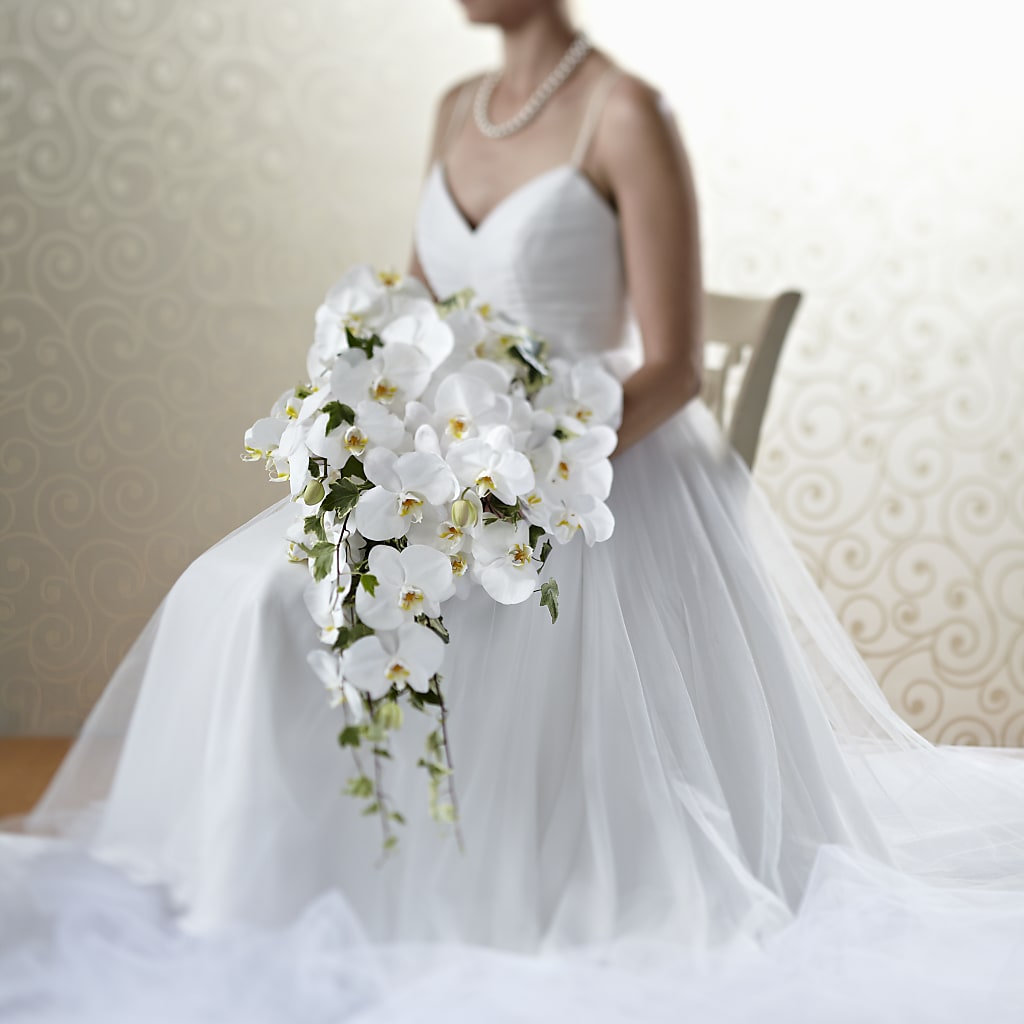 Classic White Bouquet – Floristeria Fabiana, Charlotte NC