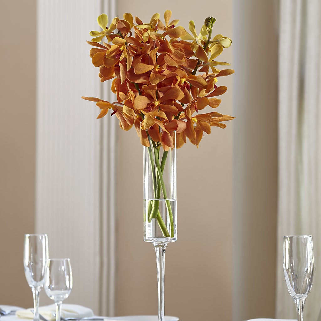 Orange Mokara Bouquet – Floristeria Fabiana, Charlotte NC