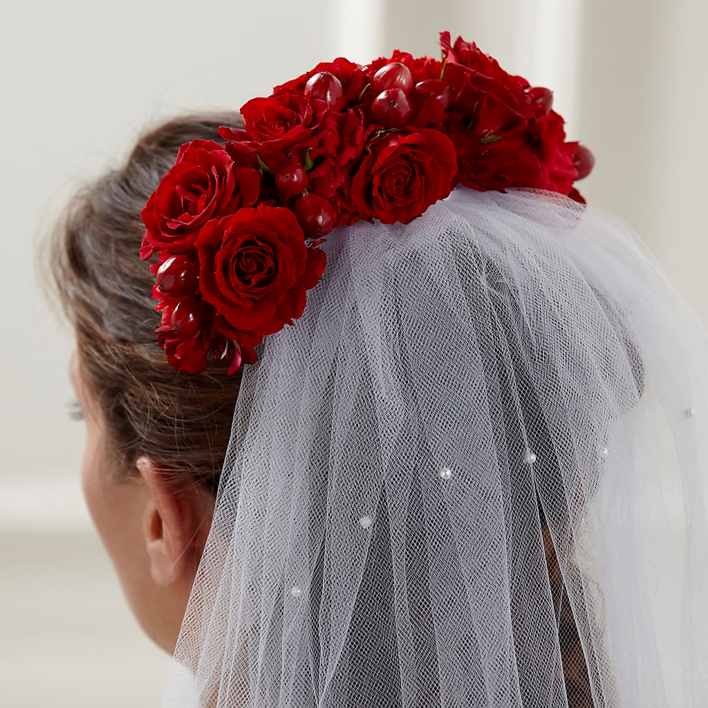 Heart's Happiness Hair Decor – Floristeria Fabiana, Charlotte NC