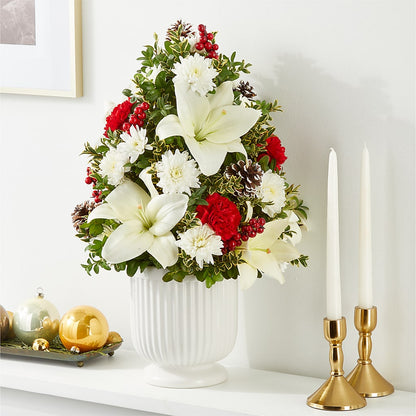 Festive Moments Tree –  Floristeria Fabiana, Charlotte NC