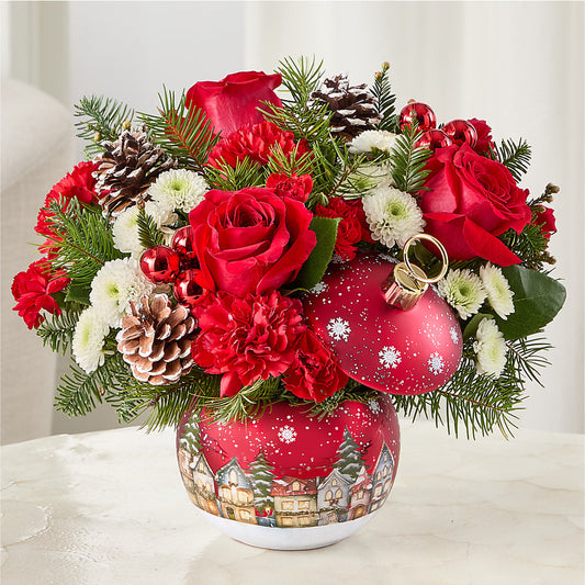 Christmas Carols Ornament –  Floristeria Fabiana, Charlotte NC