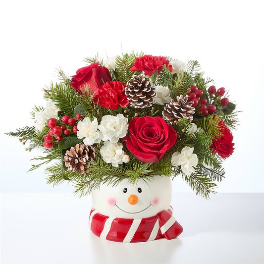Jolly Snowman Bouquet –  Floristeria Fabiana, Charlotte NC