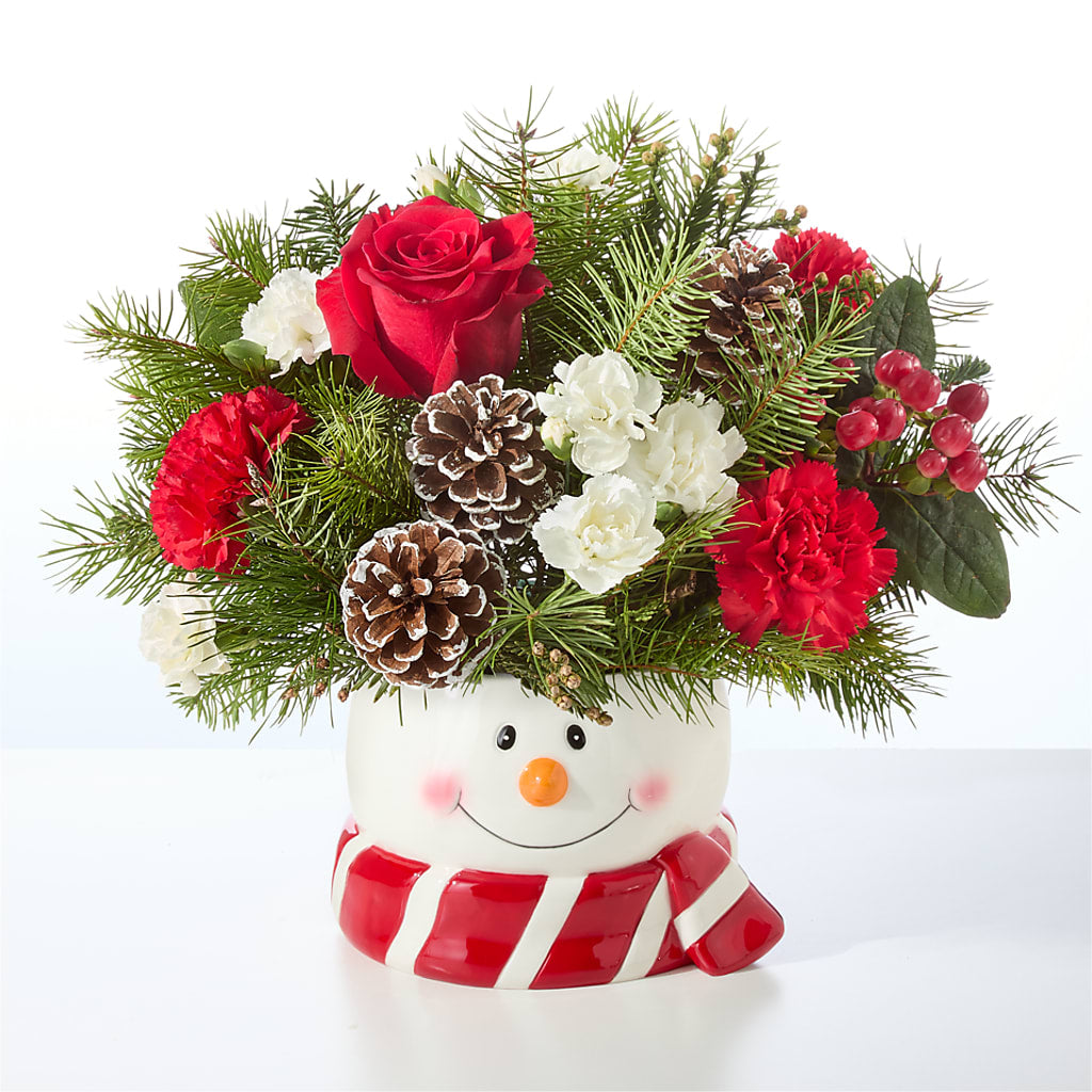 Jolly Snowman Bouquet –  Floristeria Fabiana, Charlotte NC