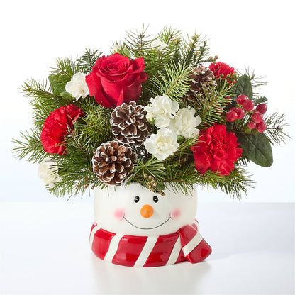 Jolly Snowman Bouquet –  Floristeria Fabiana, Charlotte NC