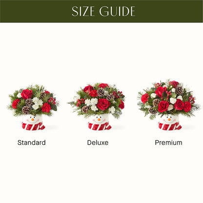 Jolly Snowman Bouquet –  Floristeria Fabiana, Charlotte NC