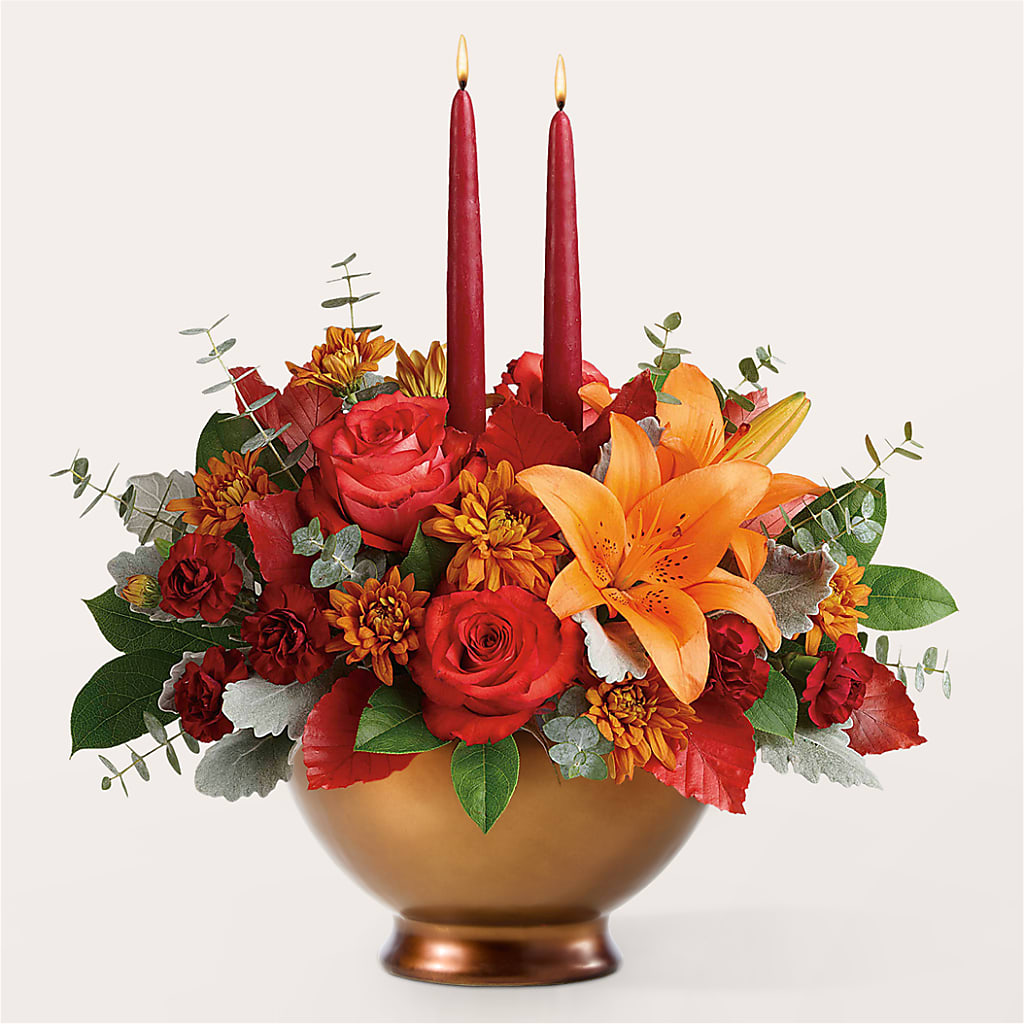 Fruits of Fall Centerpiece –  Floristeria Fabiana, Charlotte NC