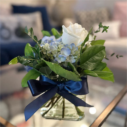 Sky Blue Delight Bouquet –  Floristeria Fabiana, Charlotte NC