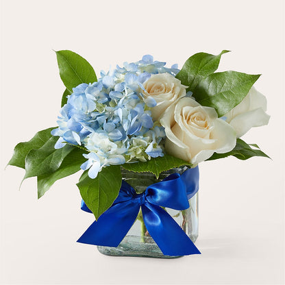 Sky Blue Delight Bouquet –  Floristeria Fabiana, Charlotte NC
