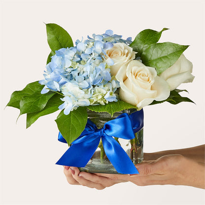 Sky Blue Delight Bouquet –  Floristeria Fabiana, Charlotte NC