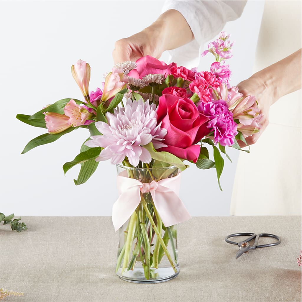 Pink Ribbon - A Florist Original –  Floristeria Fabiana, Charlotte NC