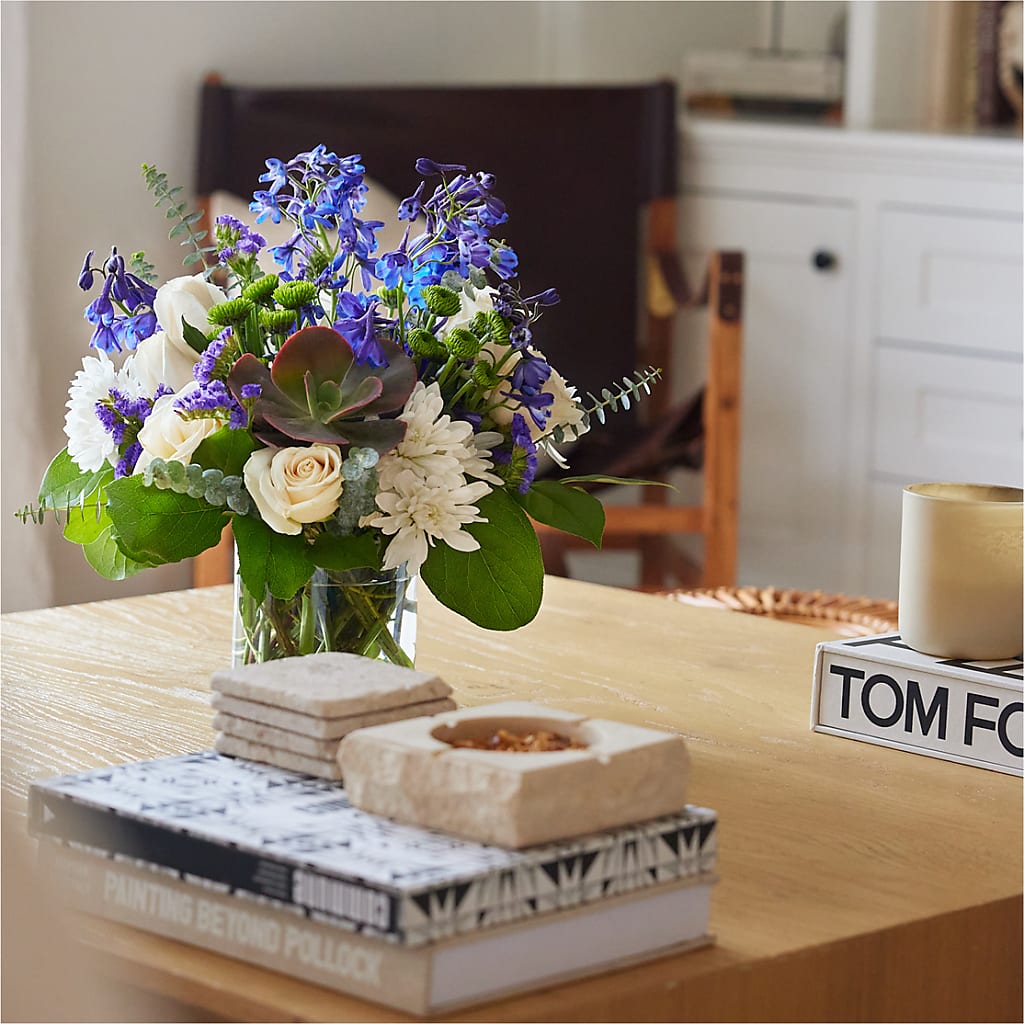 Cerulean Waves Bouquet –  Floristeria Fabiana, Charlotte NC