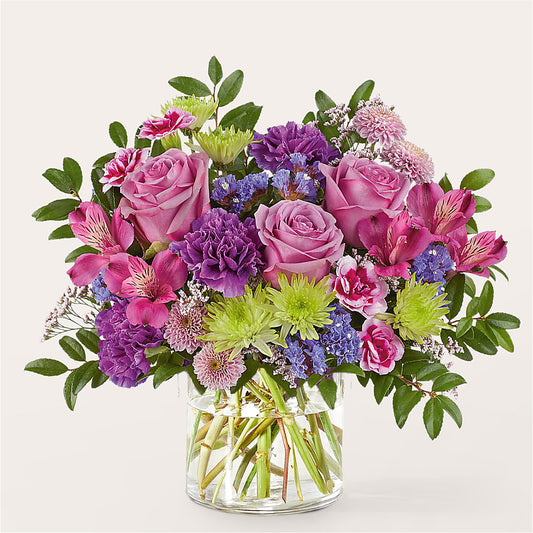 Glass Half Full Bouquet –  Floristeria Fabiana, Charlotte NC