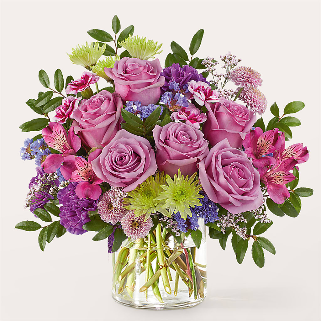 Glass Half Full Bouquet –  Floristeria Fabiana, Charlotte NC