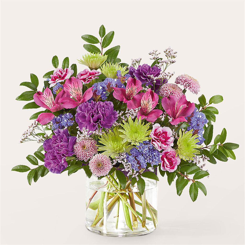 Glass Half Full Bouquet –  Floristeria Fabiana, Charlotte NC