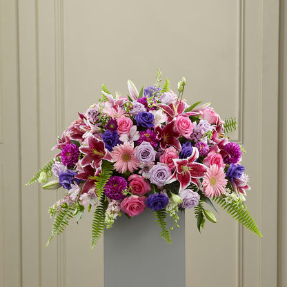 Fare Thee Well Pedestal –  Floristeria Fabiana, Charlotte NC
