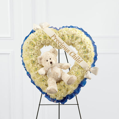Precious Child Standing Heart –  Floristeria Fabiana, Charlotte NC