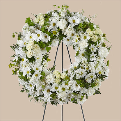 Faithful Wishes Wreath –  Floristeria Fabiana, Charlotte NC