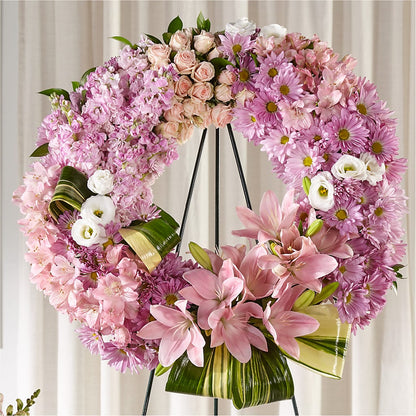 Gift of Warmth Wreath –  Floristeria Fabiana, Charlotte NC