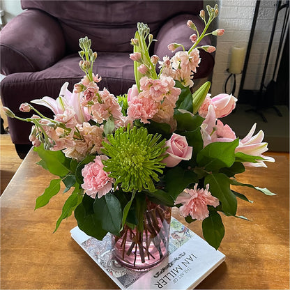 Pretty in Pink Bouquet –  Floristeria Fabiana, Charlotte NC