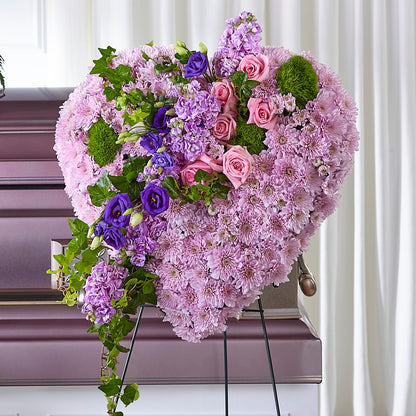 Treasured Love Standing Heart –  Floristeria Fabiana, Charlotte NC