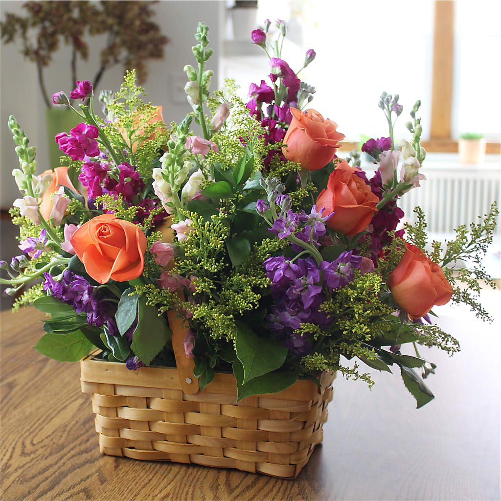 Garden of Life Basket –  Floristeria Fabiana, Charlotte NC