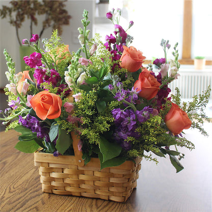 Garden of Life Basket –  Floristeria Fabiana, Charlotte NC