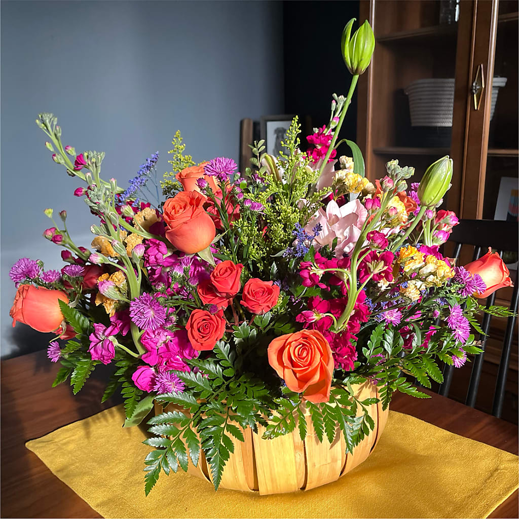 Garden of Life Basket –  Floristeria Fabiana, Charlotte NC