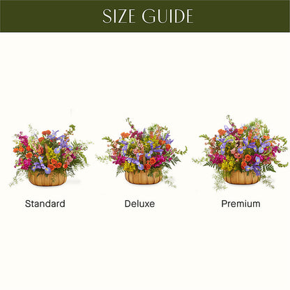 Garden of Life Basket –  Floristeria Fabiana, Charlotte NC