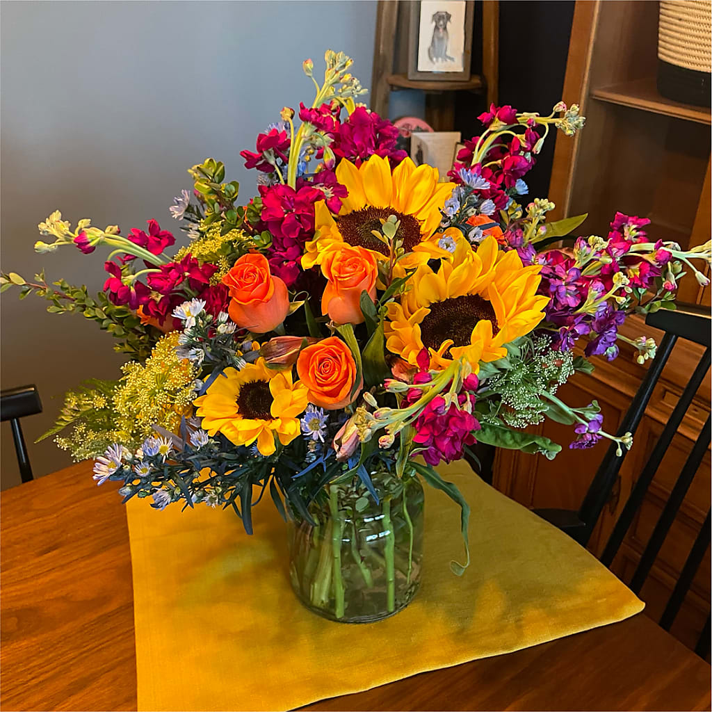 Rays of Life Bouquet –  Floristeria Fabiana, Charlotte NC