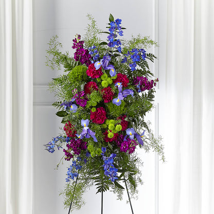 Heavenly Skies Standing Spray –  Floristeria Fabiana, Charlotte NC